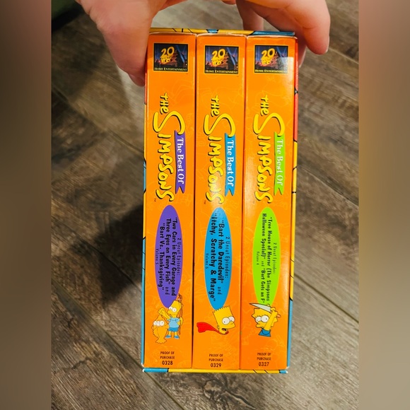 The Best of The Simpsons VHS Lot โ Volumes 4, 5 & 6 (1997) - Picture 2 of 15